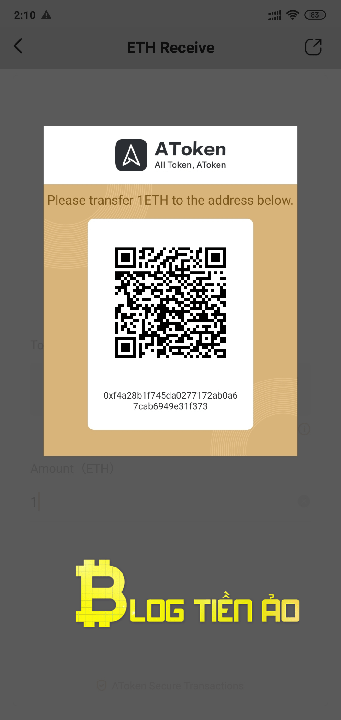 Ví nhận 1 ETH